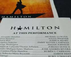 He also performs at the theatre and portrayed James Madison in the Broadway show 